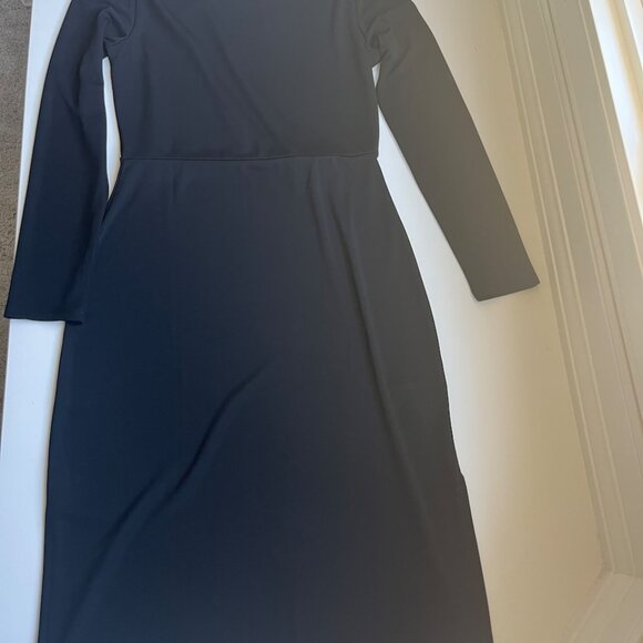 Ann Taylor NWT Black Long Sleeved Dress - Picture 6 of 6